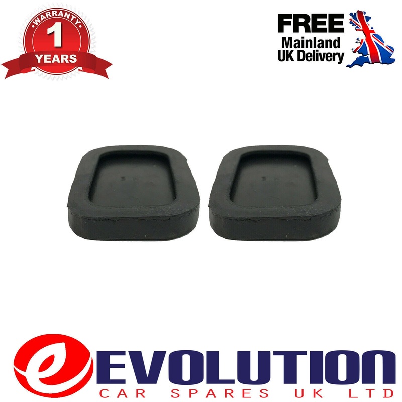 2 X Brake, Clutch Pedal Rubber Pads Fits Ford Transit 1969-2006, 86Vb2454aa