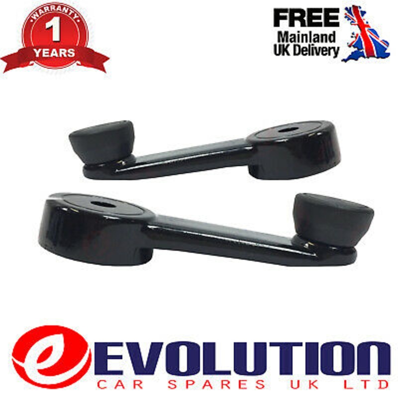 2 X Window Winders Handle Fits Ford Transit Mk3, Sierra Mk1, 1629472