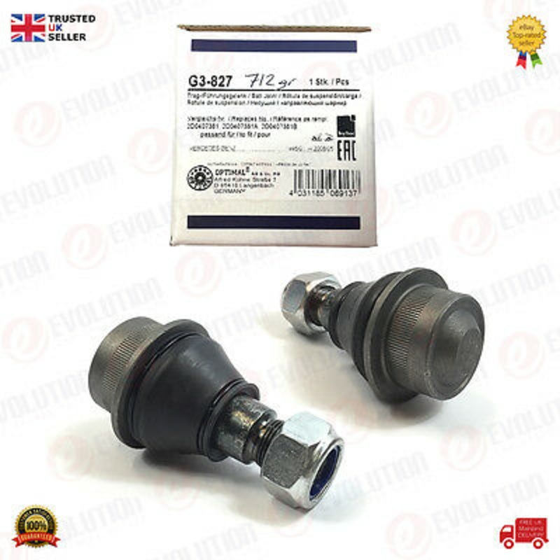 2X Front Axle Lower Ball Joint For Mercedes Sprinter 901, 902, 903, 904 1995/06