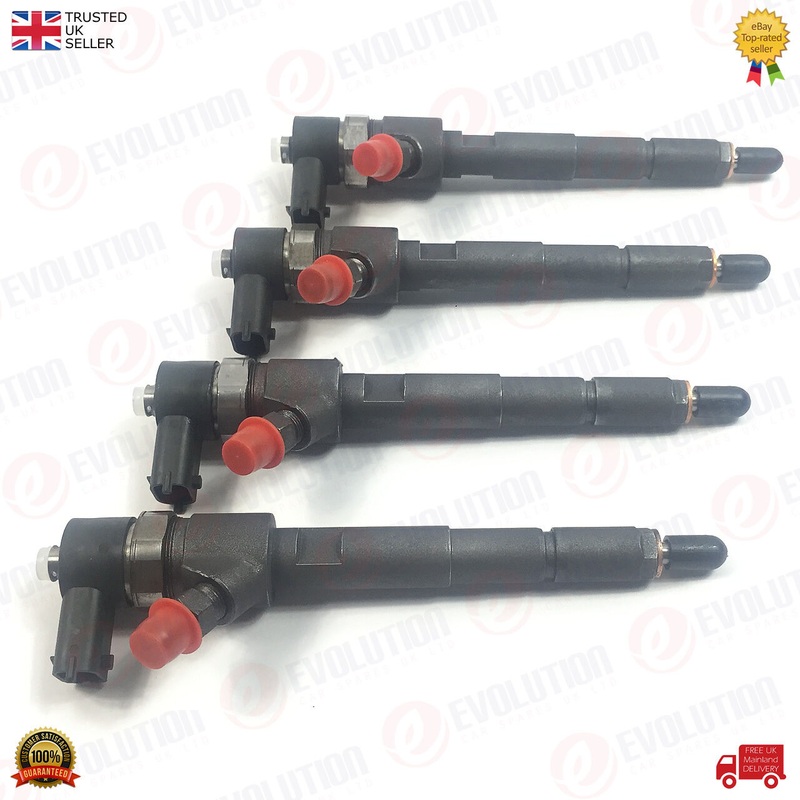 4 X Fuel Injectors For Lti London Taxi Tx4 2.5 Td 102 Hp 2006 Onwards