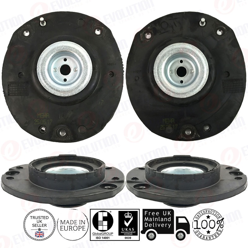 A Pair Of Front Axle Top Strut Mounting Fits Peugeot 206 Up 1998, 503836, 503840