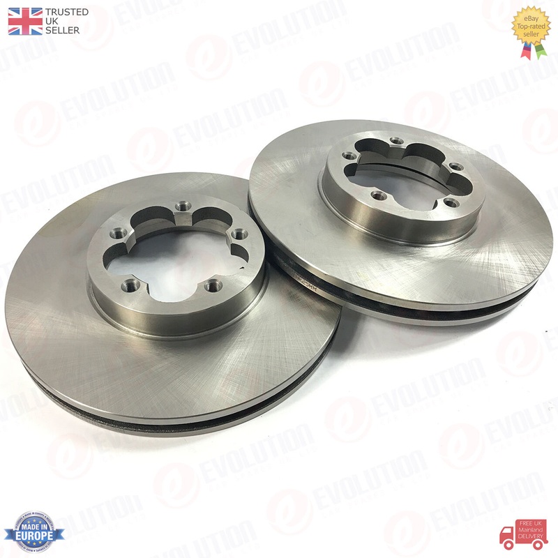 A Pair Of Front Brake Discs 300Mm Fits Ford Transit Mk7 2006/14, 8C1v1125aa