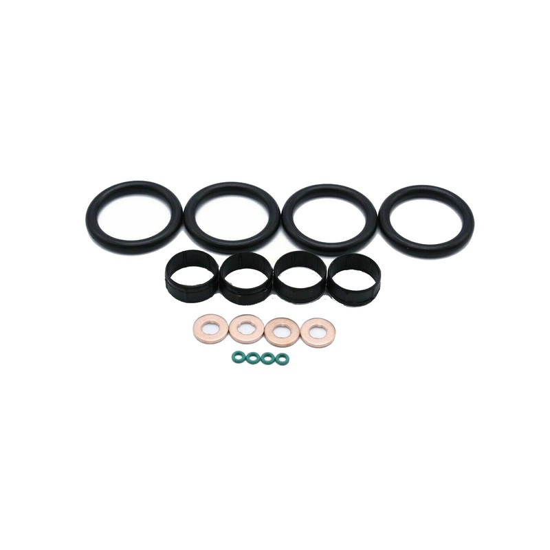 Ford Fiesta Citroen C3 Fuel Injector Seal Washer Oring Gasket Set 1204698