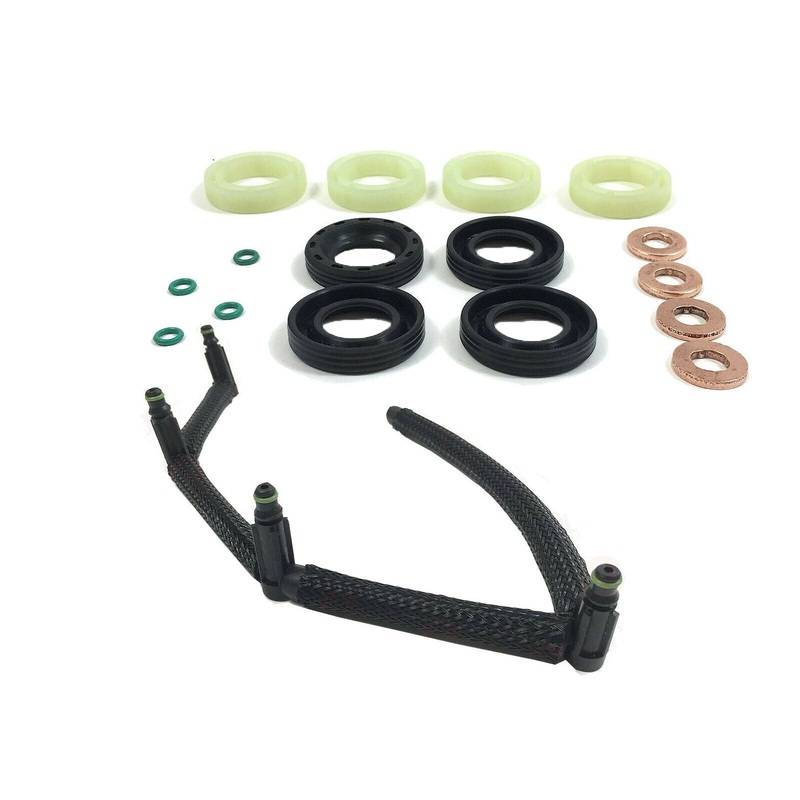 Ford Peugeot Citroen Fuel Leak Off Pipe Injector Seal Washer Oring Set
