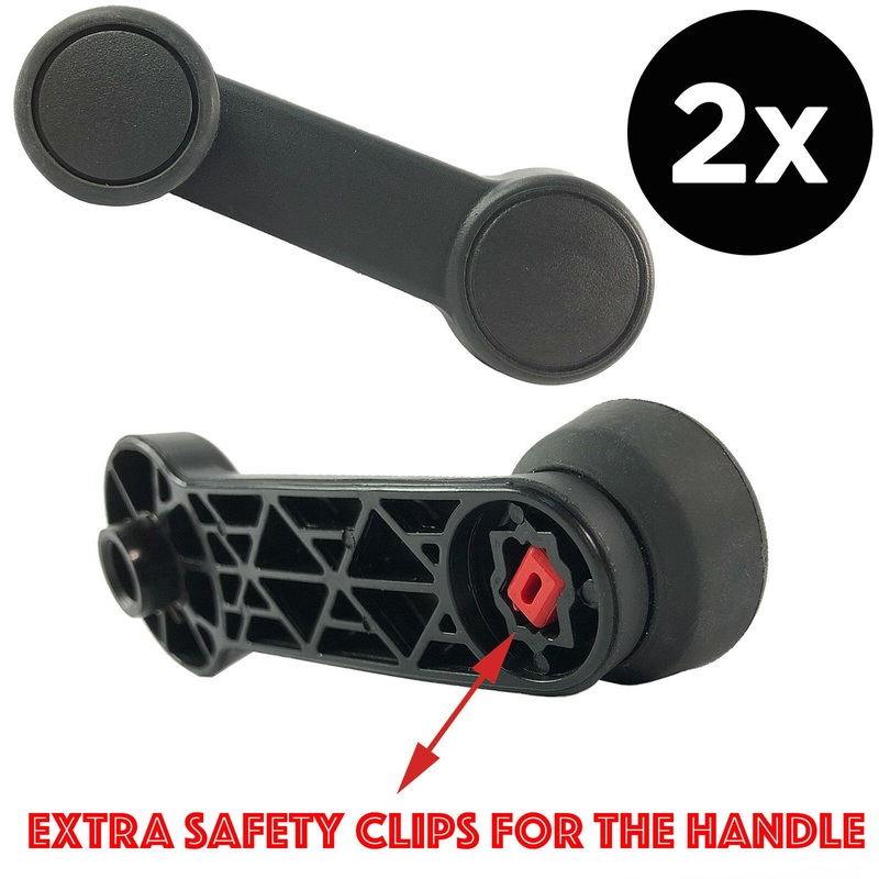 Ford Transit Connect Fiesta Genuine Regulator Winder Handle 2X  2002 Onwards 1041708