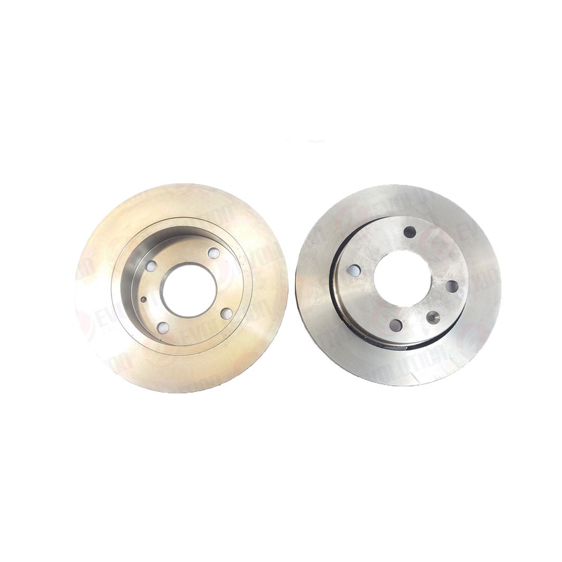 Front Brake Discs Pair Fits Ford Escort Courier Fiesta Orion Puma 98At1125aa