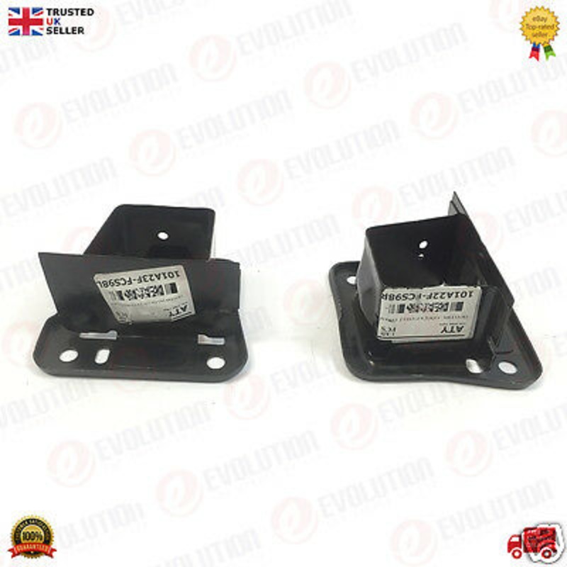 Front Bumper Rh, Lh Mounting Brackets Fits Ford Focus 98/05, 1075636, 1075637