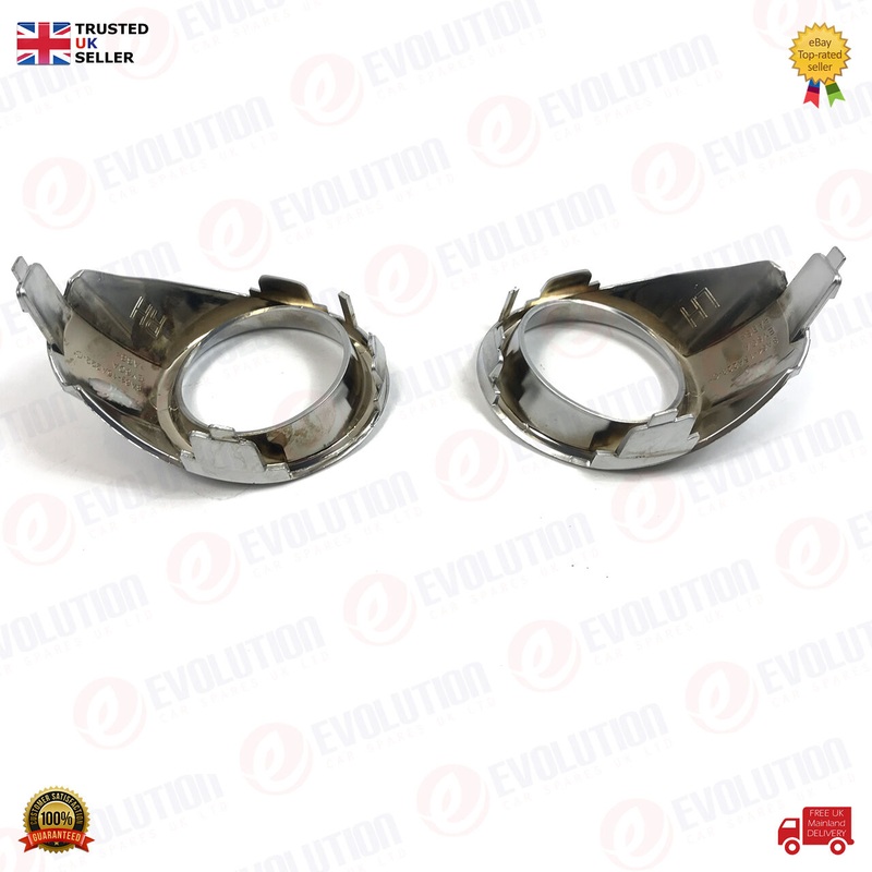 Pair Of Front Fog Lamp Lh, Rh Brackets Fits Ford Fiesta Mk6, 1531751, 1531739