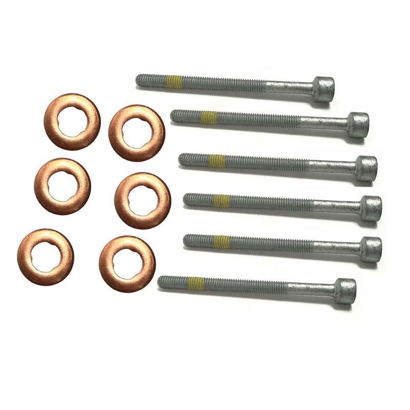 Mercedes-Benz Fuel Injector Bolt And Washer Seals Kit 98 To 14 A6110170060