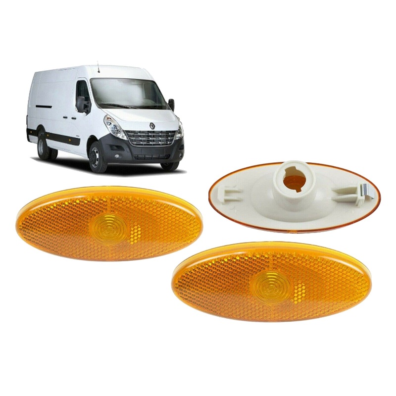 Renault Master Vauxhall Movano B Side Door Markers Lamp 3X 2010 On 261B00001r