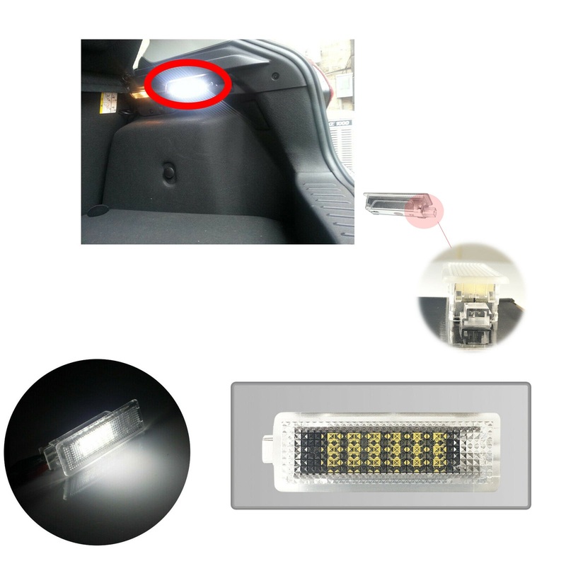 2Xclear Led Luggage Trunk Comparment Lamp Fits Ford Escape Fusion Cv6z13776a