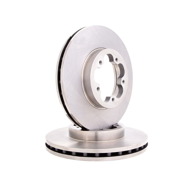 Front Brake Discs 2X Fits Ford Transit 2.2 Tdci 1371394  6C111125b1b