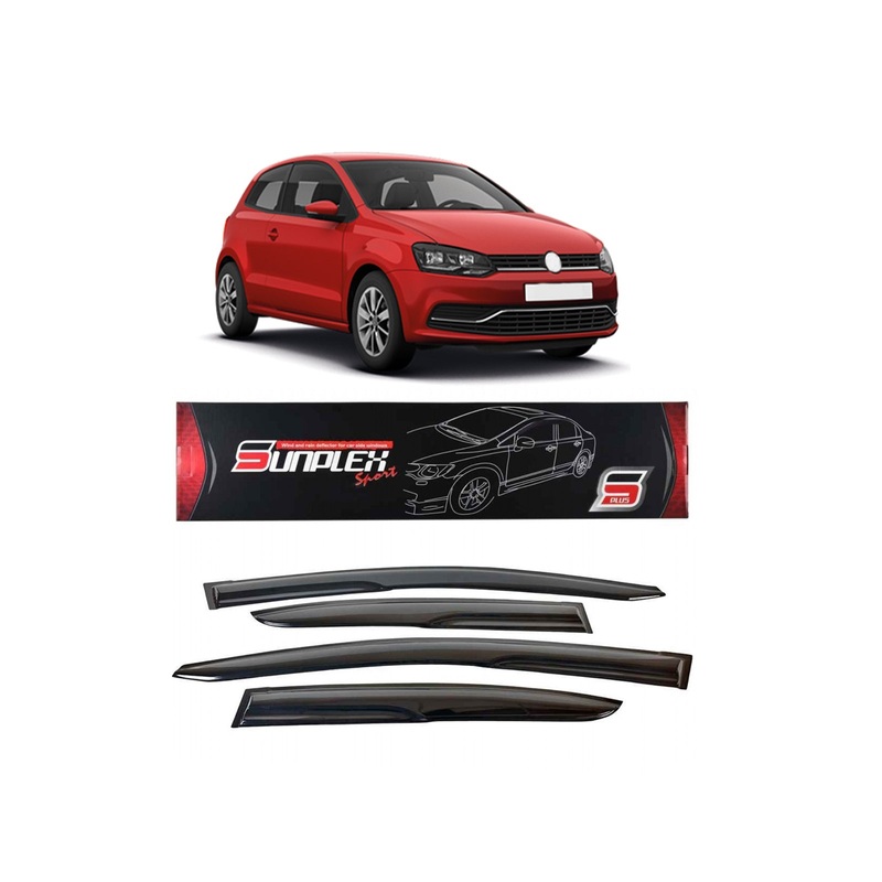 Vw Polo Wind Rain Smoke Deflector Sunplex 2010 To 2017 Sp-S-47