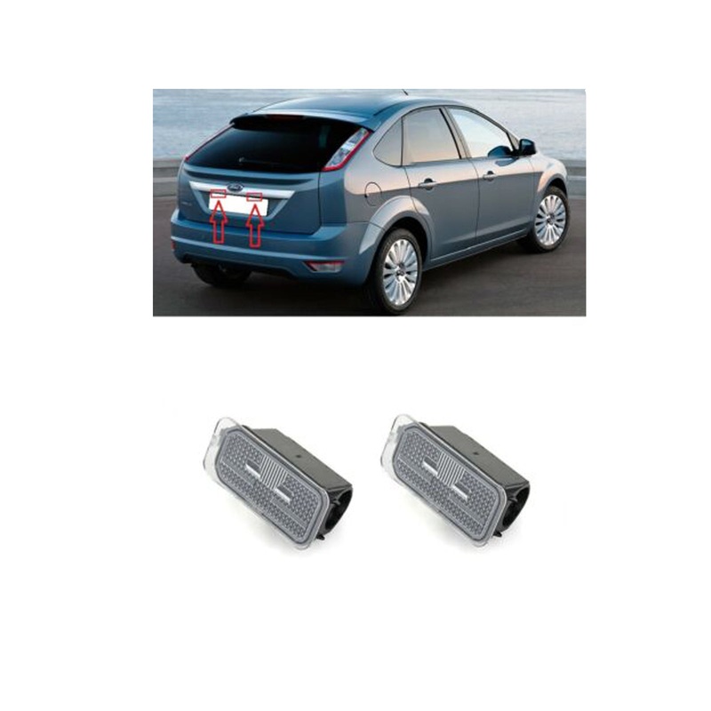 Ford Fiesta Kuga Focus Connect 2X Rear Left Or Right Plate Light Lamp 5105886