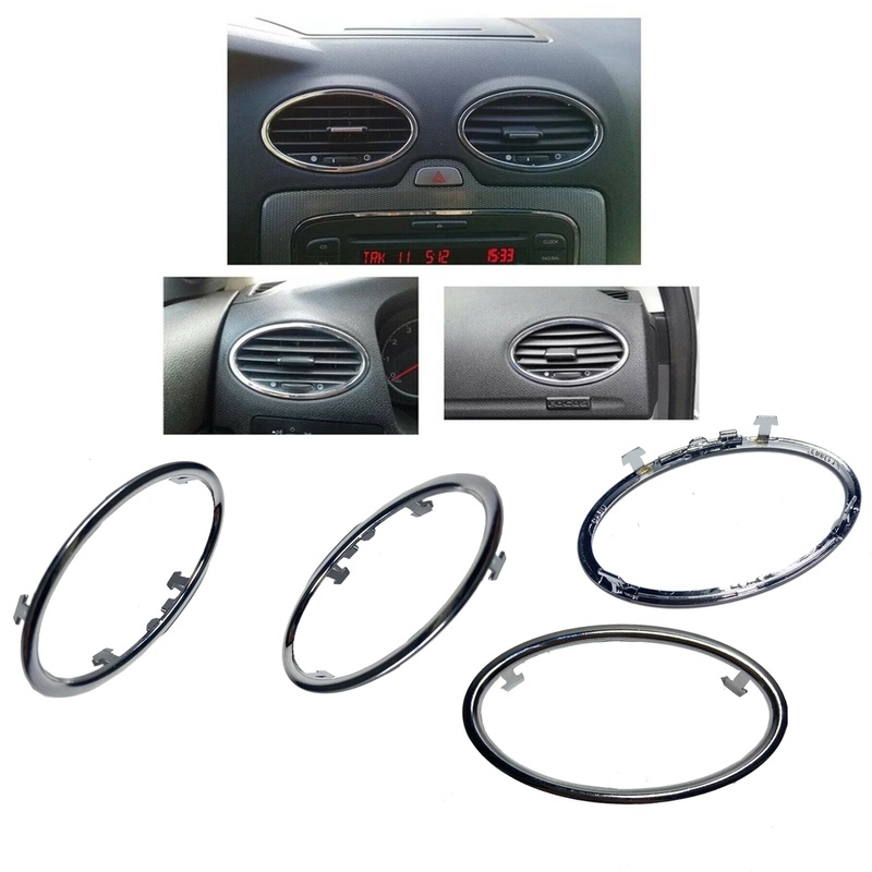 Ford Focus 2005 To 2011  Dashboard Air Vent Frame Chrome Plated X 4  4M51a014l21bc