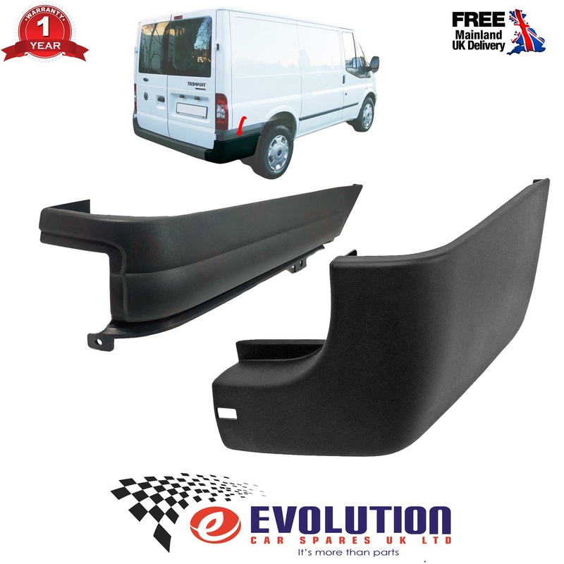 Ford Transit Rear R L Bumper End Caps Cover And End Top Caps  And Trim Pad Panel Yc1517926