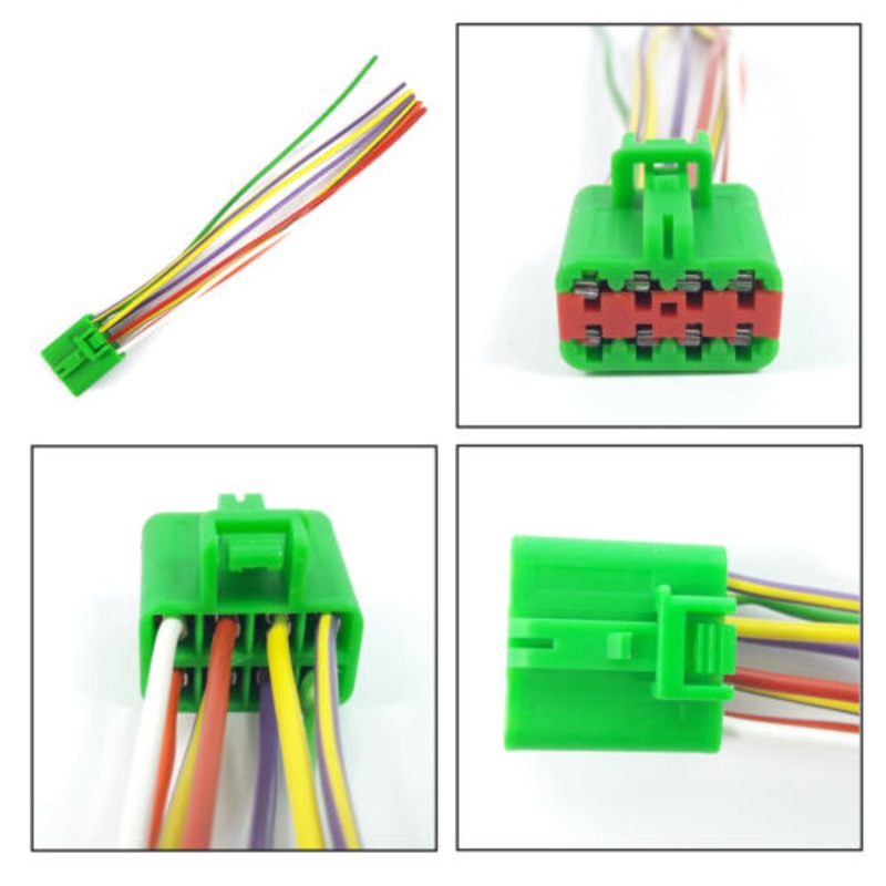 Ford Vehicles Extension Wiring Harness Loom, Plug, 8 Pin Connector Plug