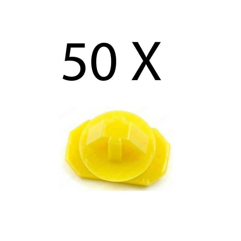 Front Wheel Arch Trim Clips 50X Fits Ford Connect 2002 On 2T14v353129ba