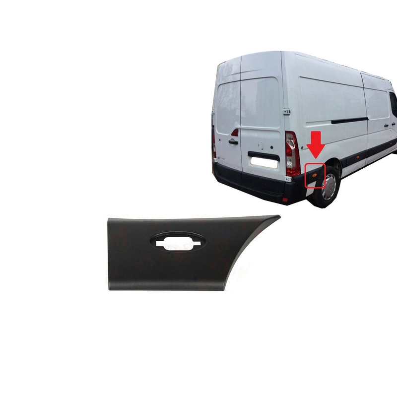 Renault Master Mk3 Movano Side Moulding Strip Rear Panel Right Side 768F30007r