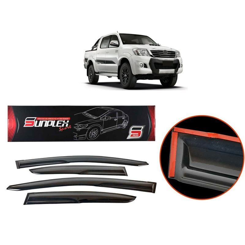 Toyota Hilux Sp-S-70 2012 To 2014 Wind Rain Smoke Deflector Sunplex