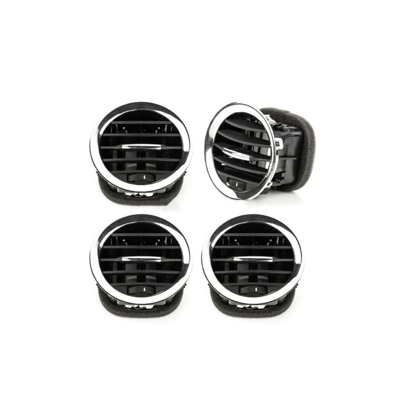 4X Interior Air Vent Nozzle Grille Chrome Fits Vauxhall Opel Corsa D Adam 13417366 2201102