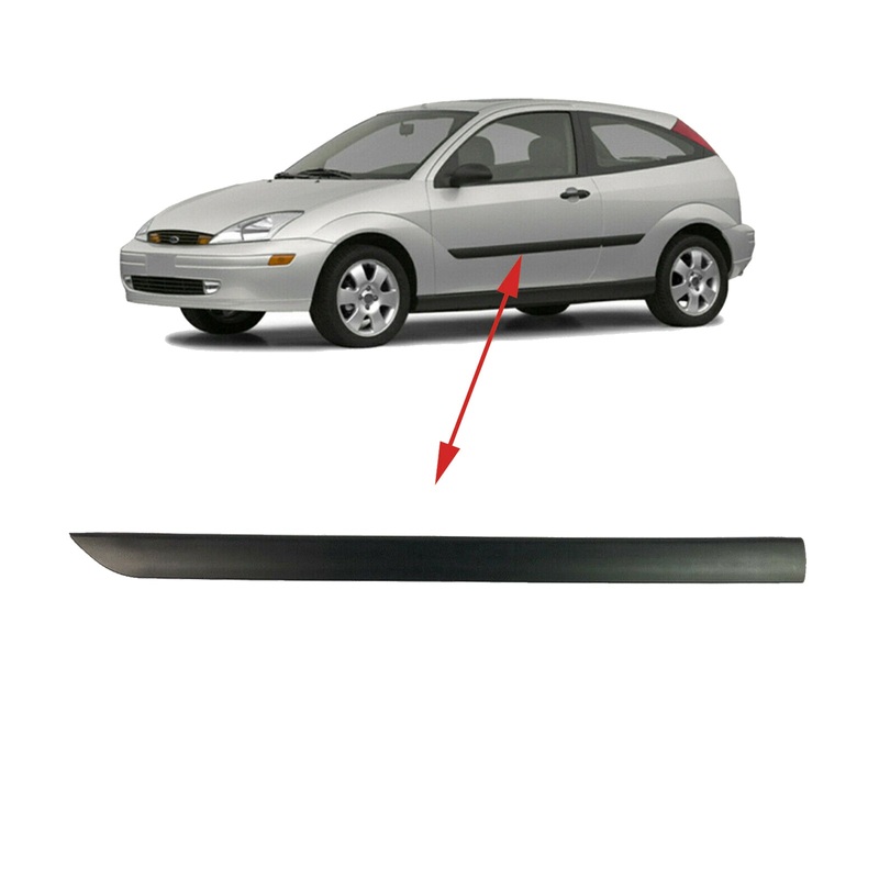 Front Left Door Trim Moulding Fits Ford Focus 1998 To 2005 98Abf02938aeyygs 1090841