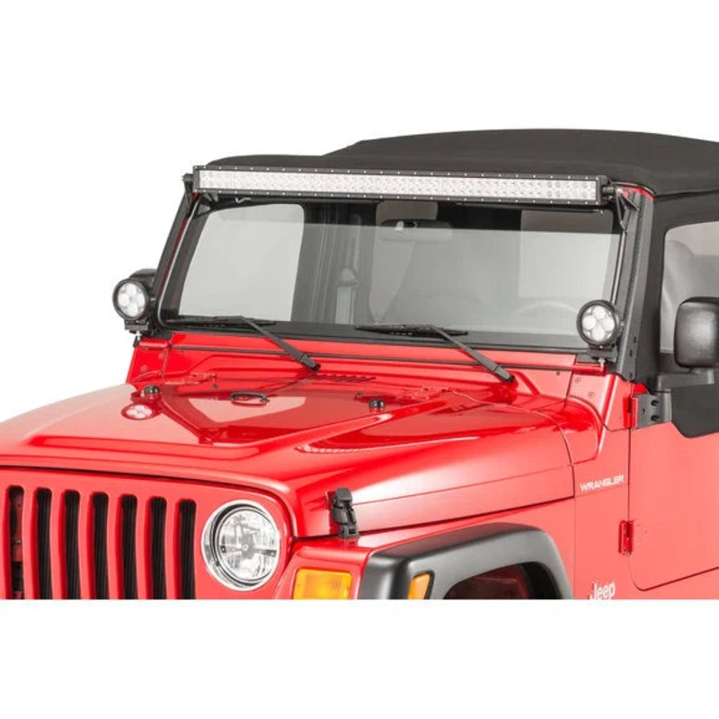 Fishbone Offroad FB21057 52" Light Bar Bracket for 97-06 Jeep Wrangler TJ