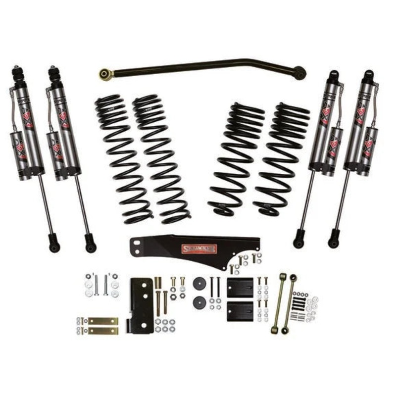 Skyjacker JK35BKXLT 3.5" Dual Rate Long Travel Suspension Lift with ADX Reservoir Shocks for 07-18 Jeep Wrangler JK