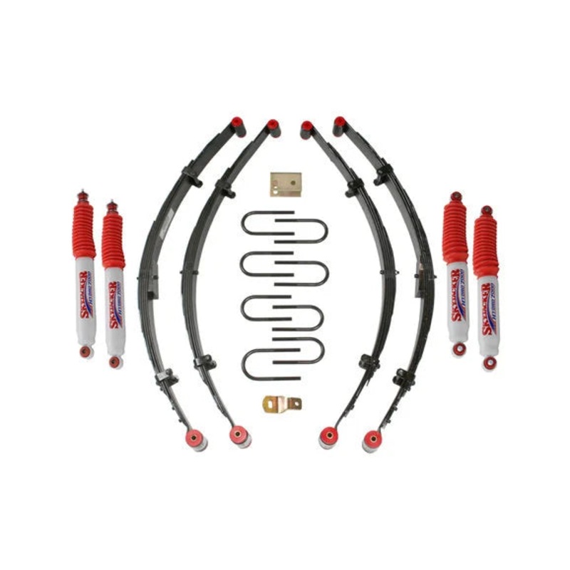Skyjacker Standard 4" Suspension Lift Kit for 87-95 Jeep Wrangler YJ