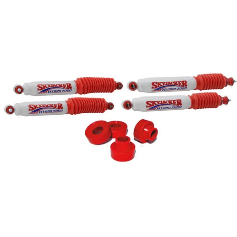 Skyjacker YDROS 2" Spacer/Shackle Lift Kit with Hydro Shocks for 99-04 Jeep Grand Cherokee WJ