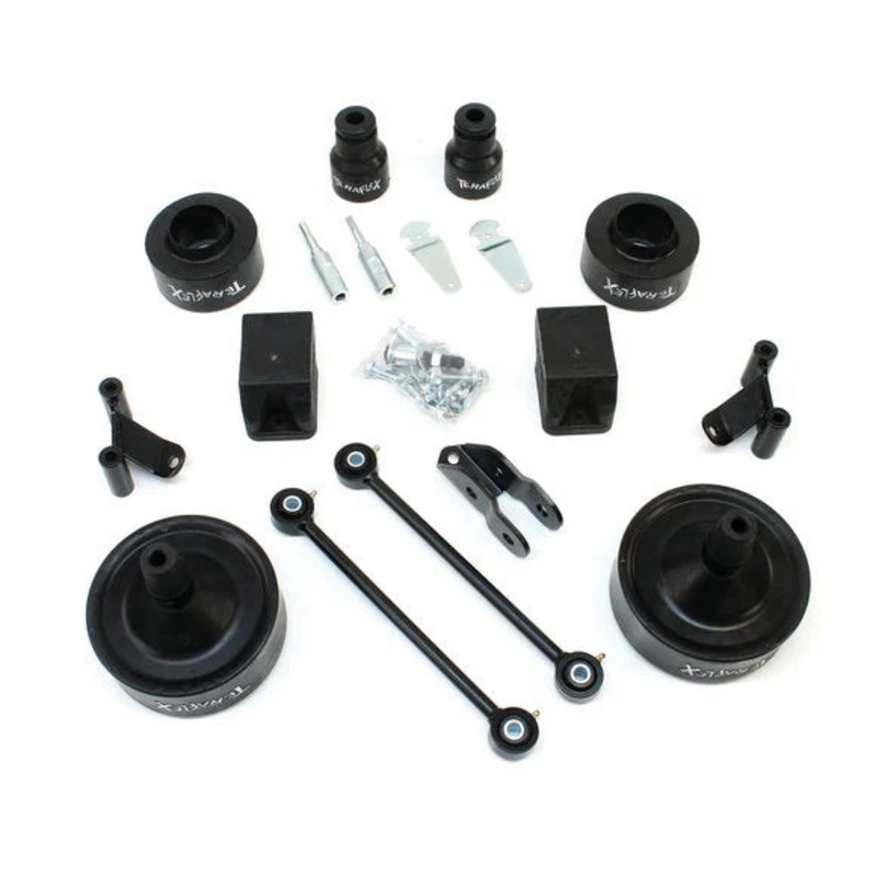 Teraflex 1355210 2.5" Budget Boost & Shock Adapters for 07-18 Jeep Wrangler JK