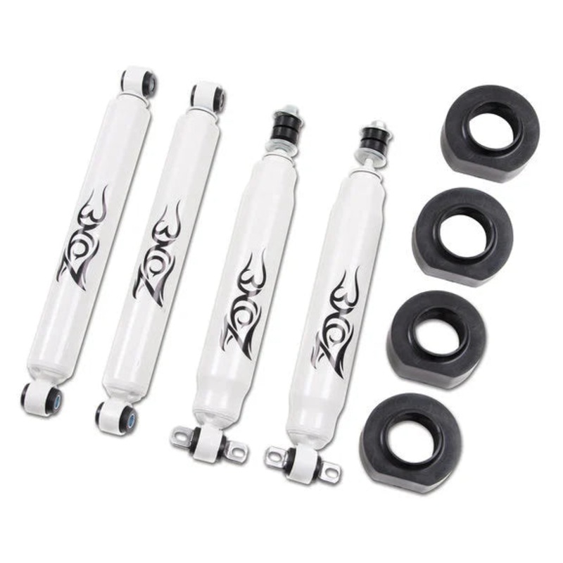 Zone Offroad Products 2" Coil Spacer Lift for 93-98 Jeep Grand Cherokee ZJ