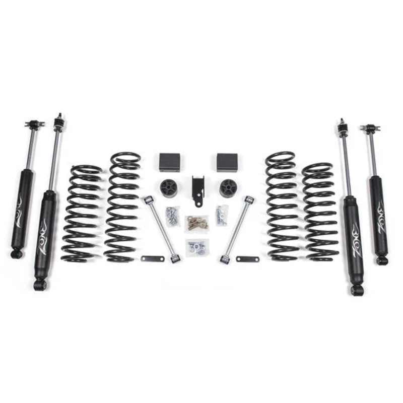 Zone Offroad Products 3" Lift Kit for 07-18 Jeep Wrangler JK