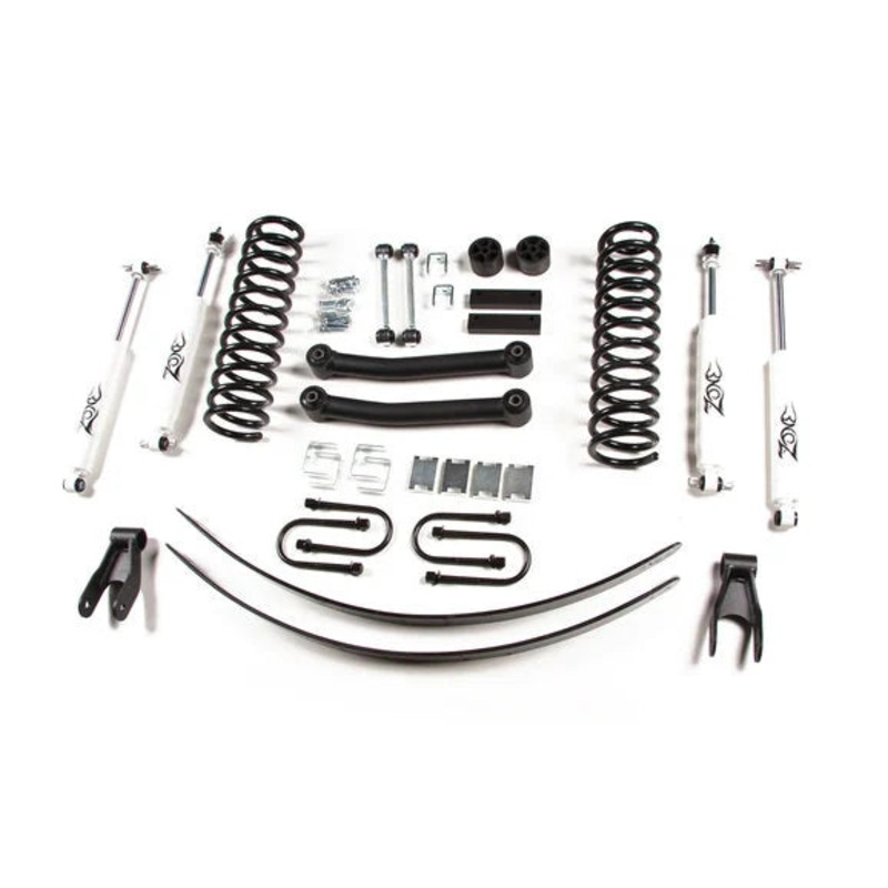 Zone Offroad Products 4.5" Lift Kit for 84-01 Jeep Cherokee XJ
