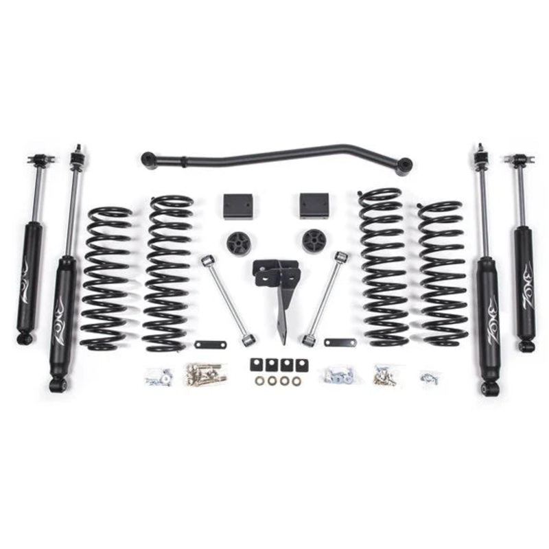 Zone Offroad Products 4" Lift Kit for 07-18 Jeep Wrangler JK