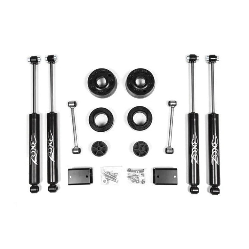 Zone Offroad Products J30N 2" Coil Spacer Lift Kit for 18-24 Jeep Wrangler JL