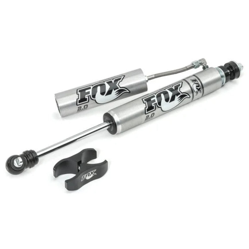 Fox Racing Shox Front 2.0 Performance Series Remote Reservoir Shock for 84-04 Jeep Cherokee XJ, Comanche MJ, Grand Cherokee ZJ & WJ