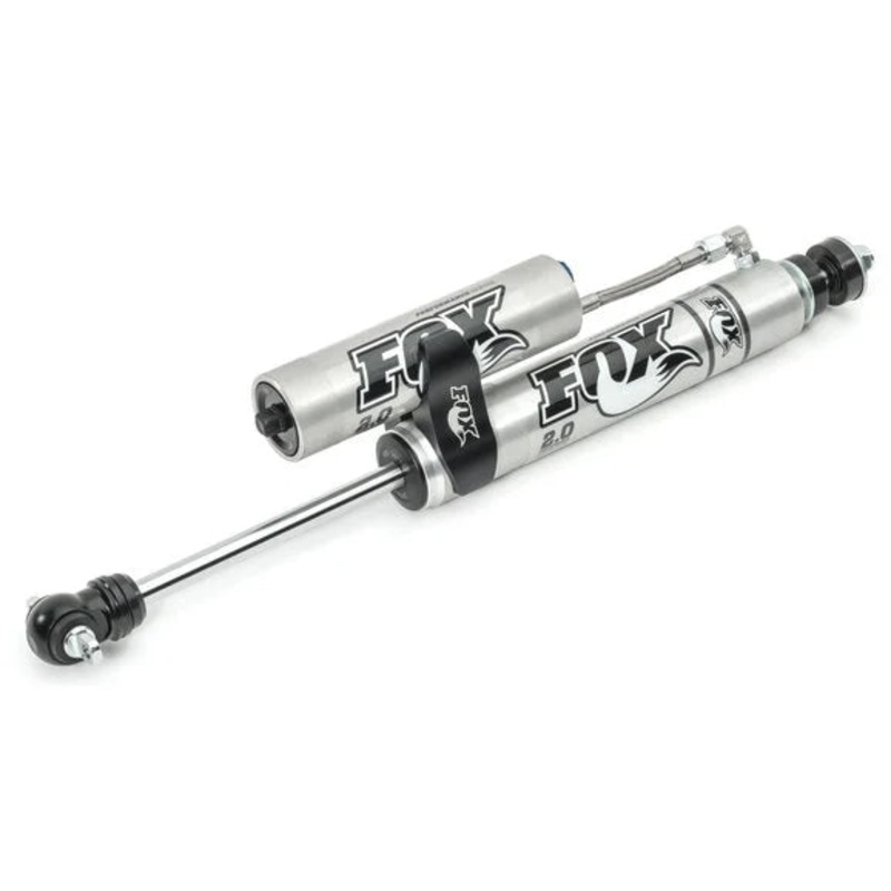 Fox Racing Shox Front 2.0 Performance Series Remote Reservoir Shock with Dual Speed Compression Adjustment for 84-04 Jeep Jeep Cherokee XJ, Comanche MJ, Grand Cherokee ZJ & WJ