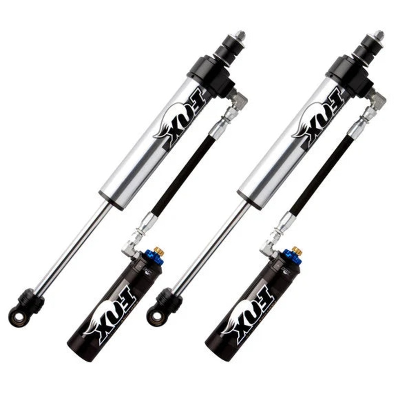 Fox Racing Shox Front 2.5 Factory Series Remote Reservoir Shock Set with Dual Speed Compression Adjustment for 07-18 Jeep Wrangler JK