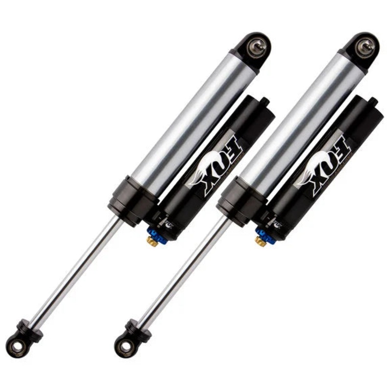 Fox Racing Shox Rear 2.5 Factory Series Piggyback Reservoir Shock Set with Dual Speed Compression Adjustment for 07-18 Jeep Wrangler JK