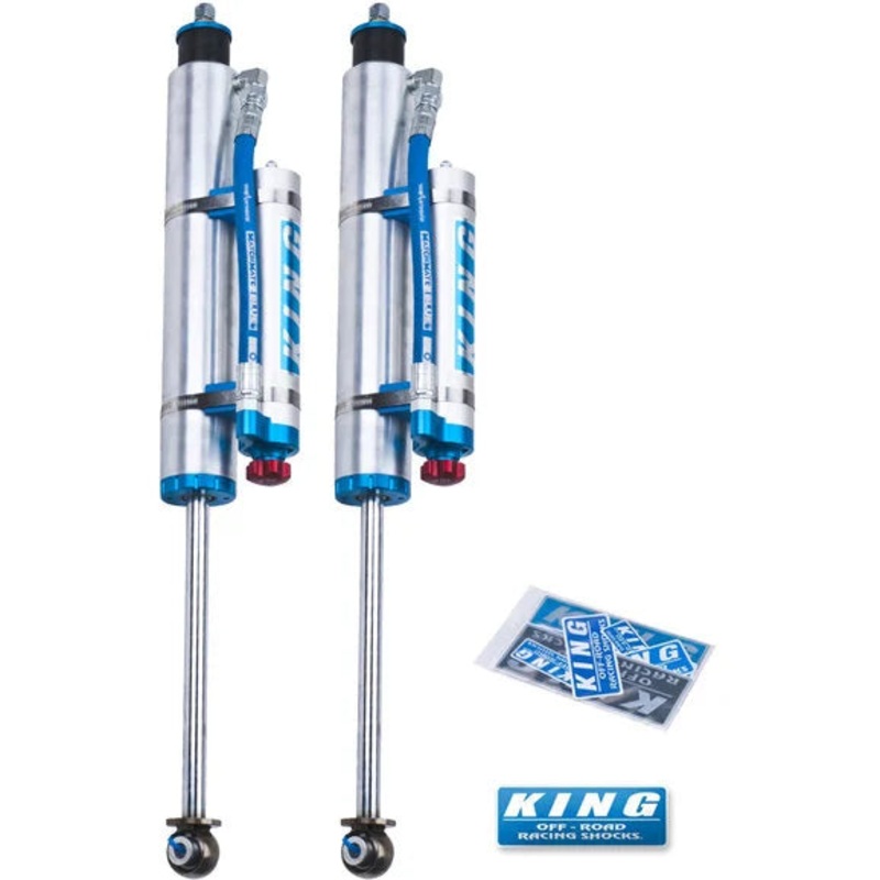 King Off Road Racing Shocks Front 2.5" OEM Performance Series Shocks with Compression Adjustment for 07-18 Jeep Wrangler JK