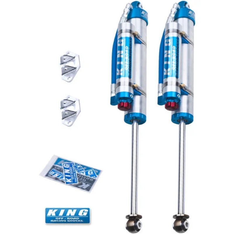 King Off Road Racing Shocks Rear 2.5" OEM Performance Series Shocks with Compression Adjustment for 97-06 Jeep Wrangler TJ & Unlimited