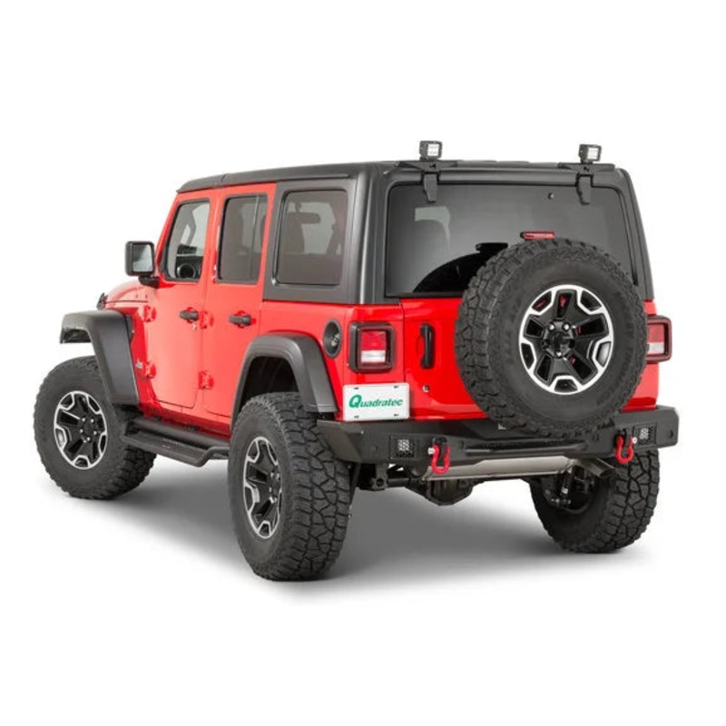 Go Rhino 371200T Rockline Full Width Rear Bumper for 18-24 Jeep Wrangler JL