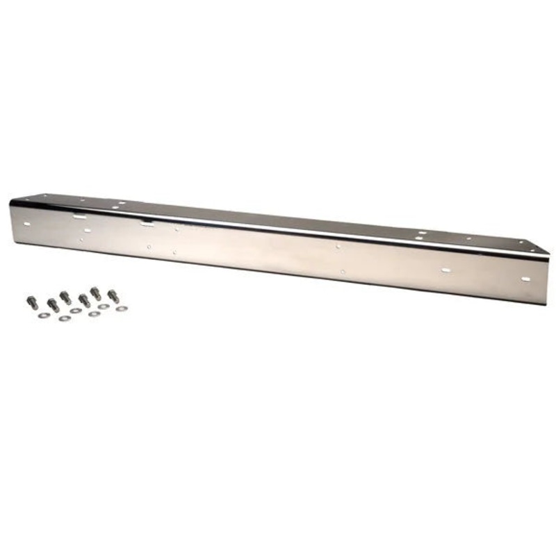 Kentrol Stainless Steel OE Style Replacement Front Bumper for 97-06 Jeep Wrangler