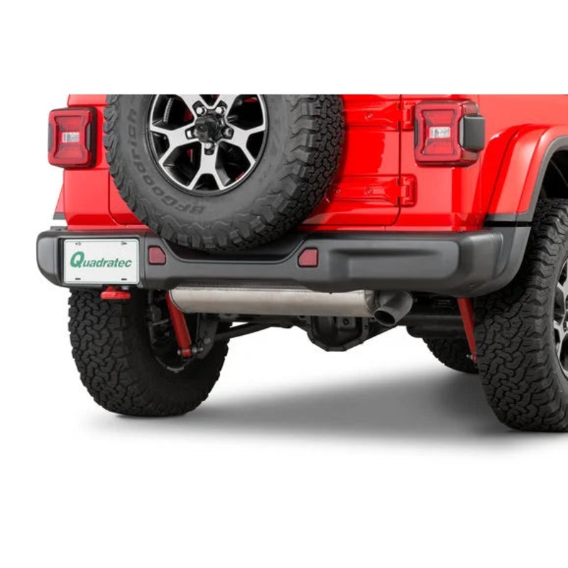 Mopar 82215342 Rubicon Rear Bumper in Steel for 18-24 Jeep Wrangler JL