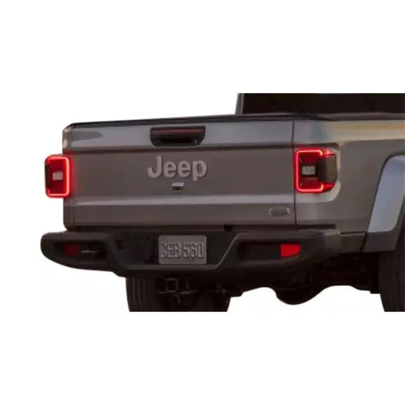Mopar 82215634AD Steel Rear Bumper for 20-24 Jeep Gladiator JT