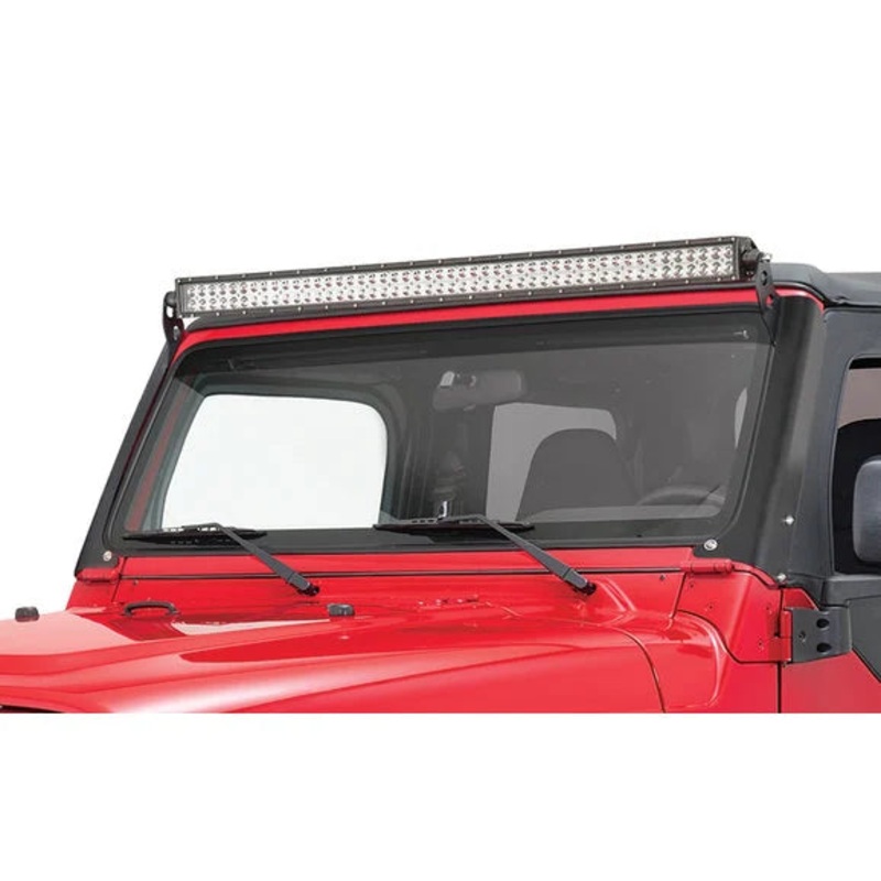 TACTIK 97109 50" Combo Beam with "A" Pillar Mount Brackets for 97-06 Jeep Wrangler TJ