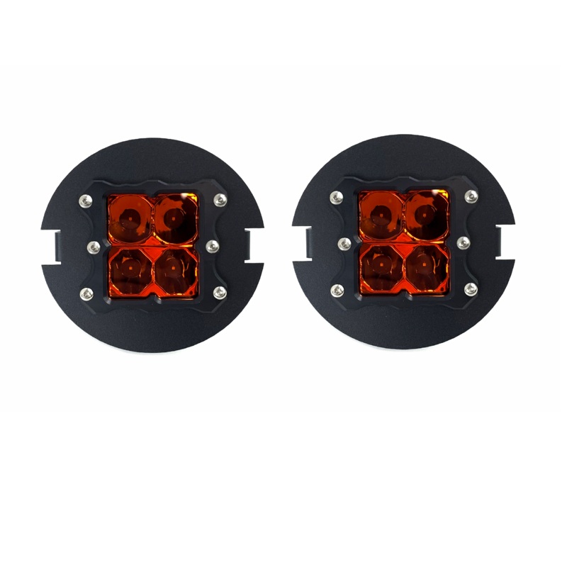 Ford F150 (2006-2014) - LED Fog Light Kit - Amber Lens