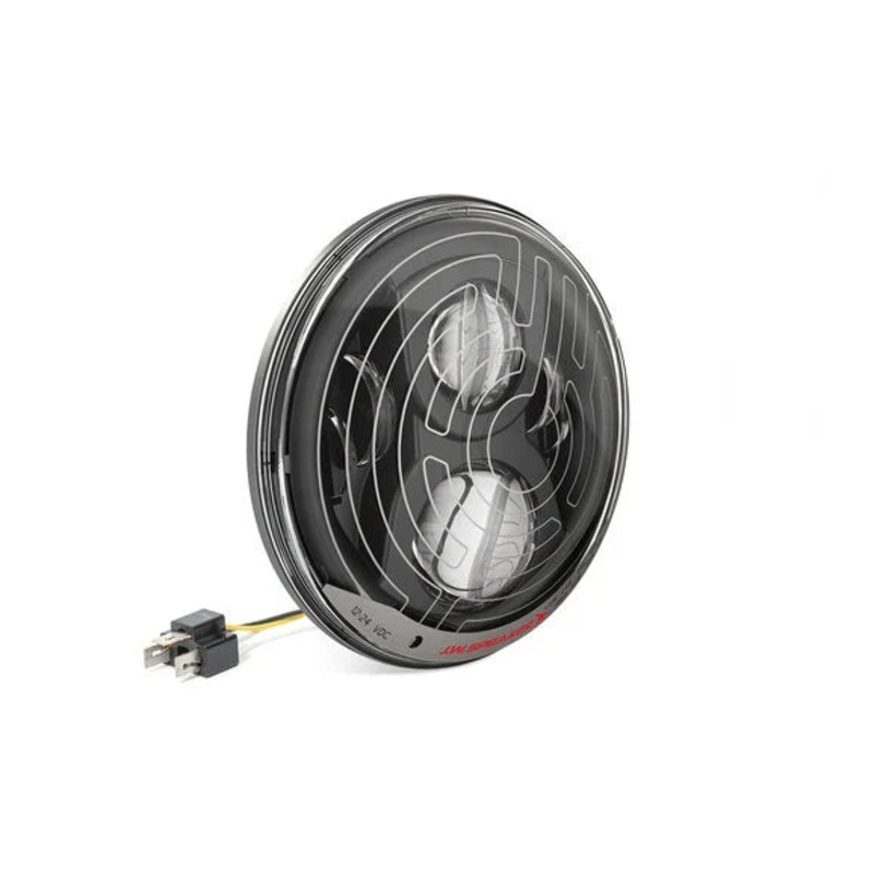 J.W. Speaker 8700 Evolution 2 Series 7" Heated Dual Burn LED Headlight for 55-86 Jeep CJ & 97-06 Wrangler TJ