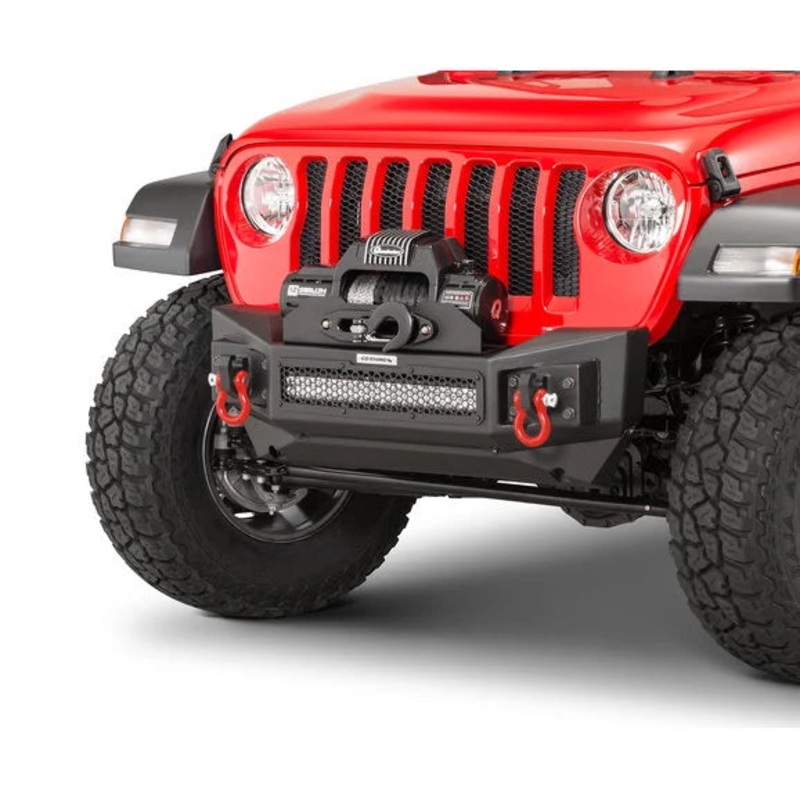 Go Rhino 331100T Rockline Front Bumper for 07-24 Jeep Wrangler JL, JK & Gladiator JT